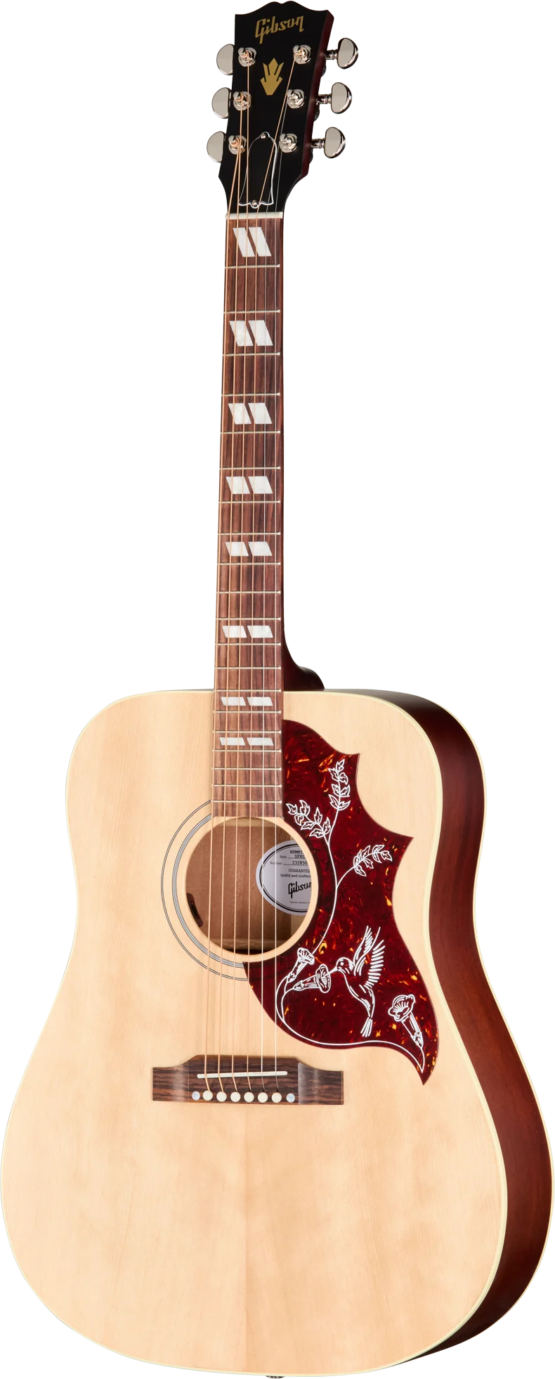 Gibson Hummingbird Special, Satin Natural (MCSSHBSPCAN) 정면