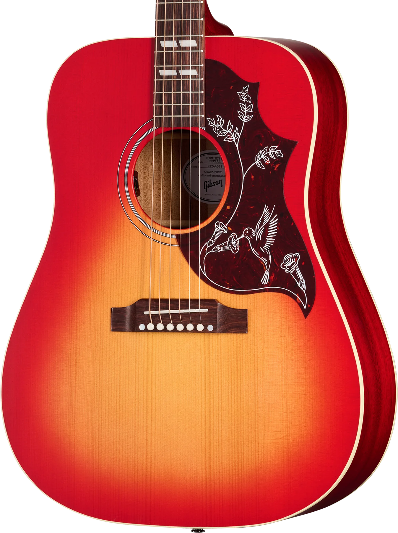 Gibson USA Hummingbird Special Satin Vintage Cherry Sunburst (MCSSHBSPCVCS)