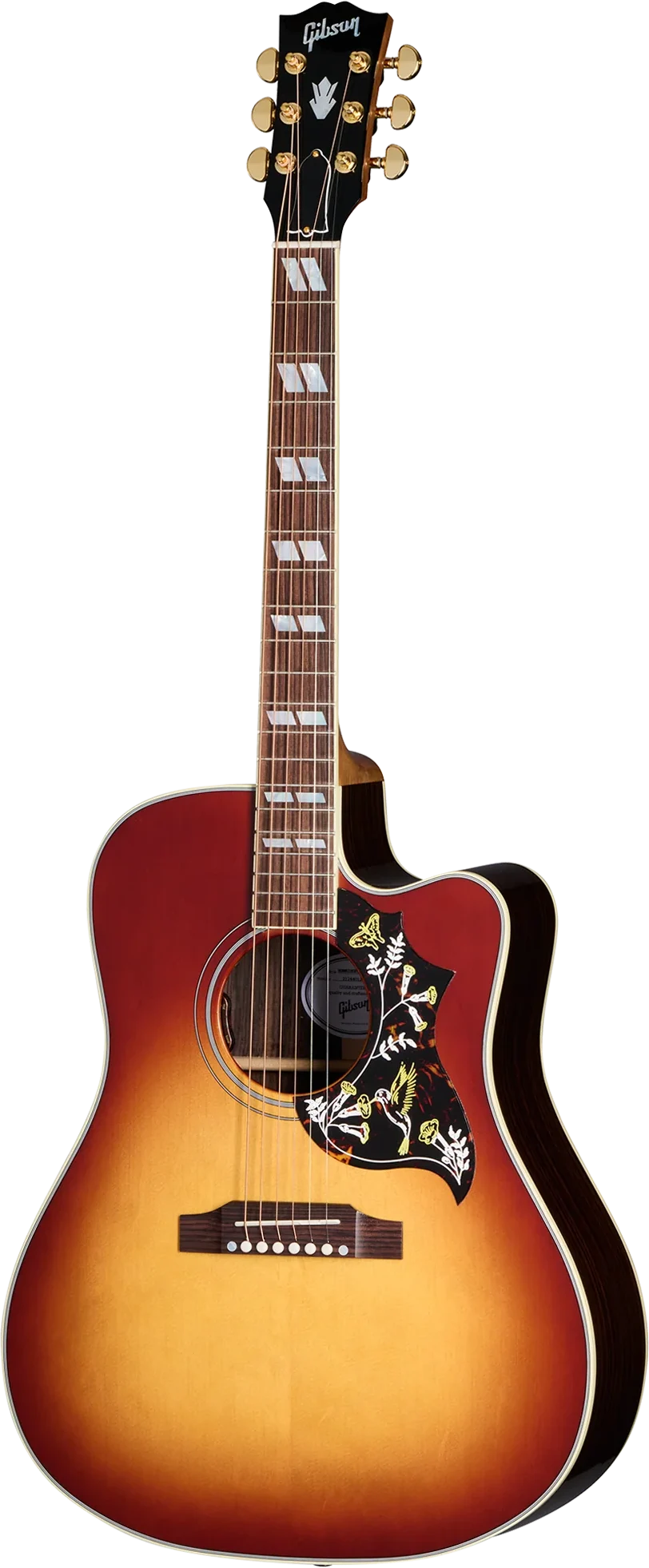 Gibson USA Hummingbird Standard Rosewood EC Rosewood Burst (MCSSHRECRB)