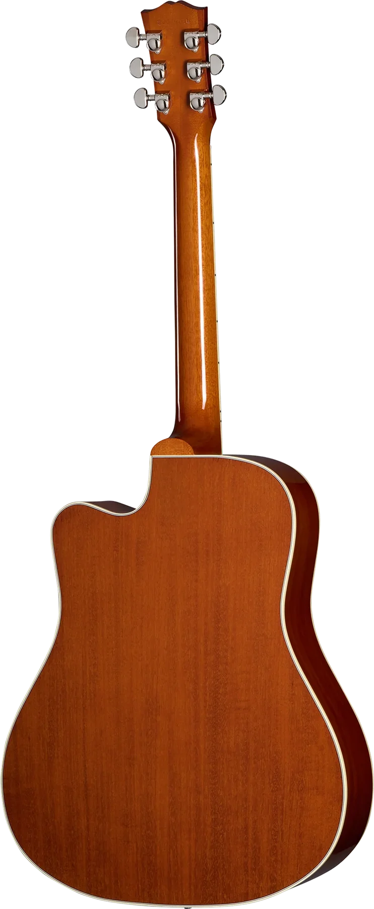 Gibson Hummingbird Standard EC, Heritage Cherry Sunburst (MCSSHBECHCS) 후면