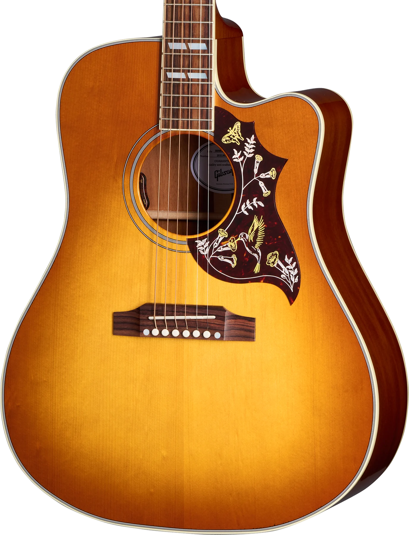 Gibson USA Hummingbird Standard EC Heritage Cherry Sunburst (MCSSHBECHCS)
