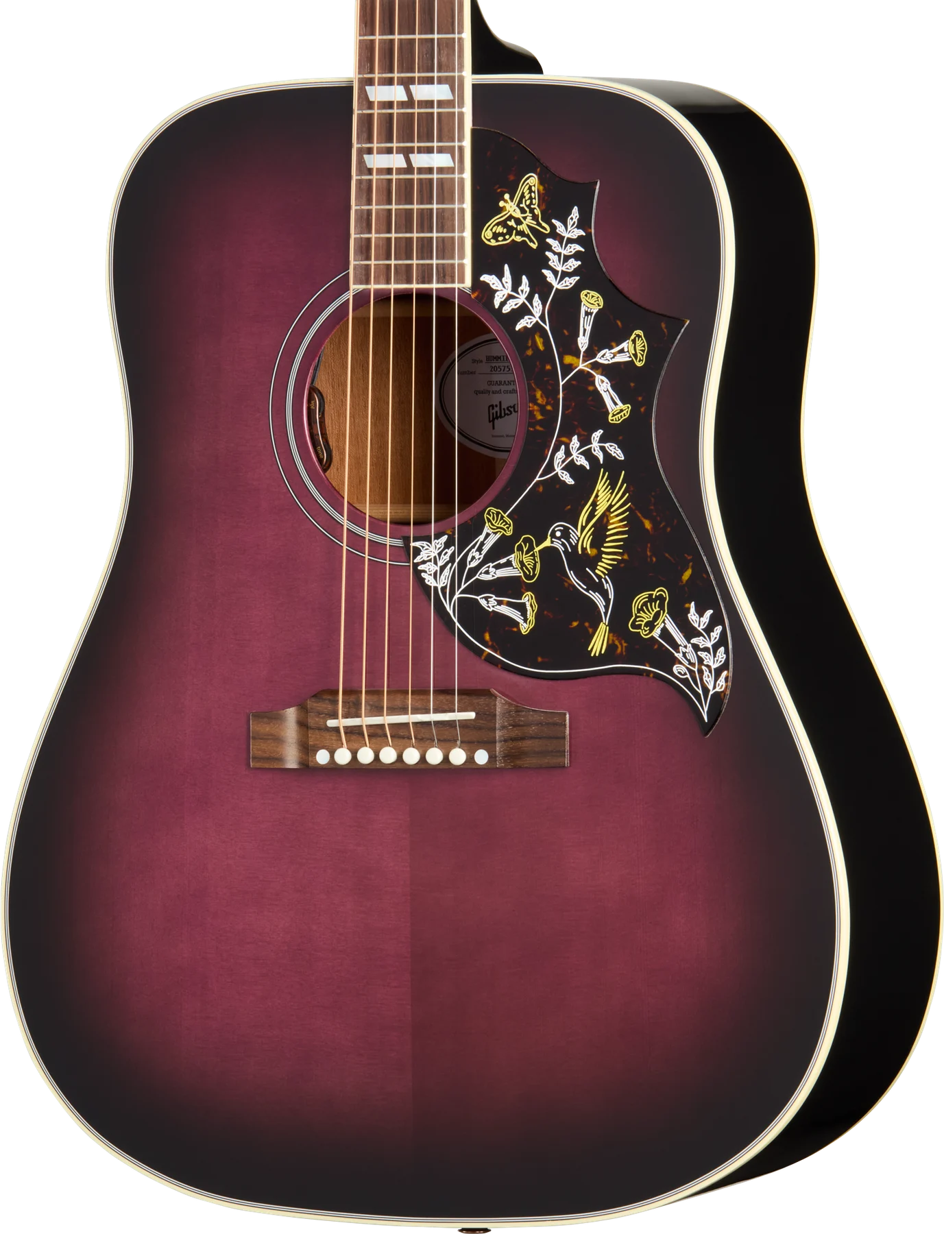 Gibson USA Hummingbird Standard Purple Burst (MCSSHBPB)