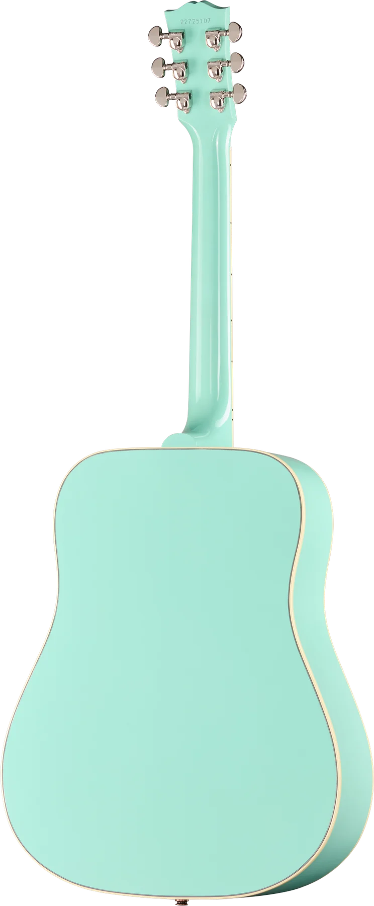 Gibson Hummingbird Standard, Southwestern Turquoise (MCSSHBSWT) 후면