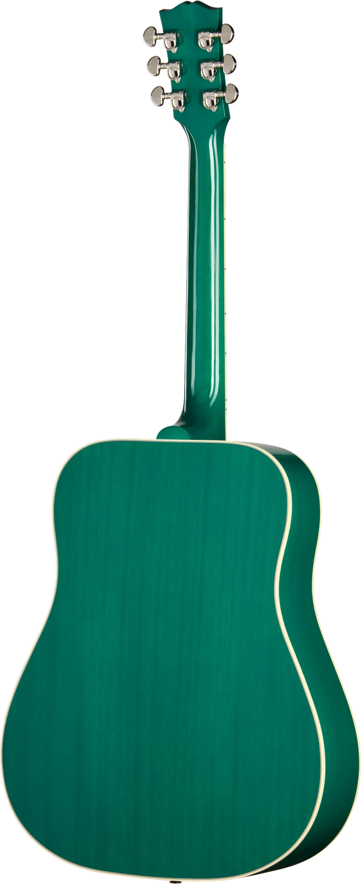 Gibson Hummingbird Standard, Translucent Teal (MCSSHBSG) 후면