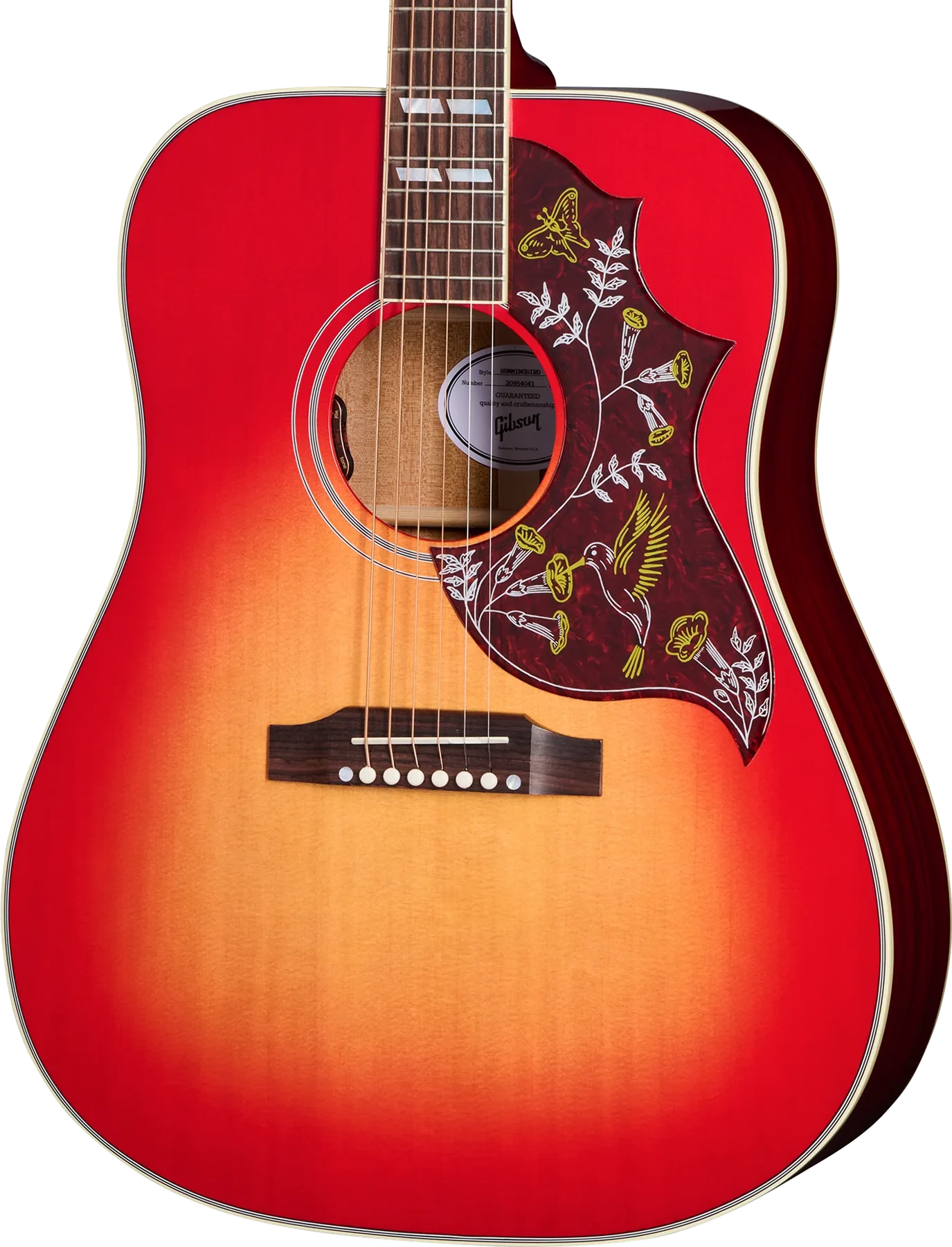 Gibson Hummingbird Standard, Vintage Cherry Sunburst (MCSSHBVCS) 바디