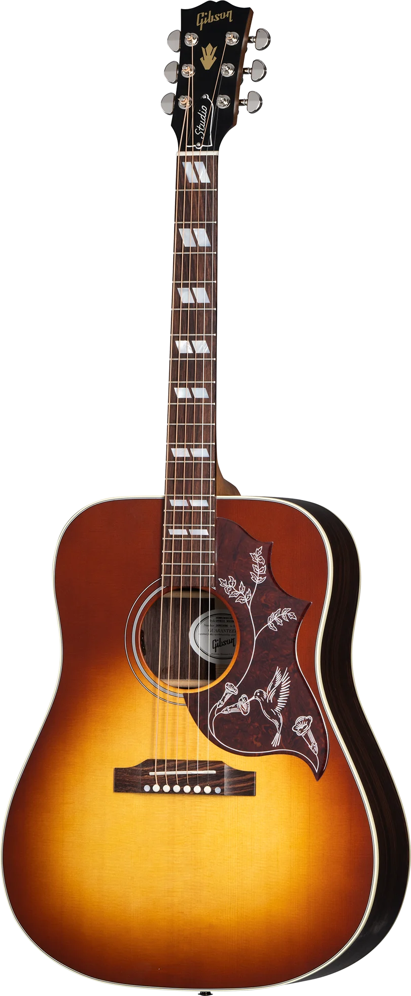 Gibson Hummingbird Studio Rosewood, Satin Rosewood Burst (MCSSHSRSRB) 정면