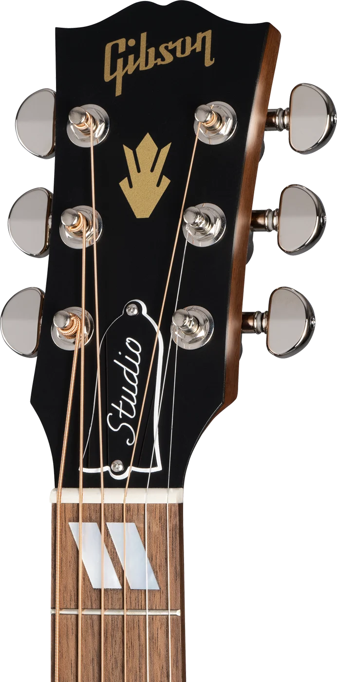 Gibson Hummingbird Studio Walnut, Satin Natural (MCSSHSWSAN) 헤드스톡