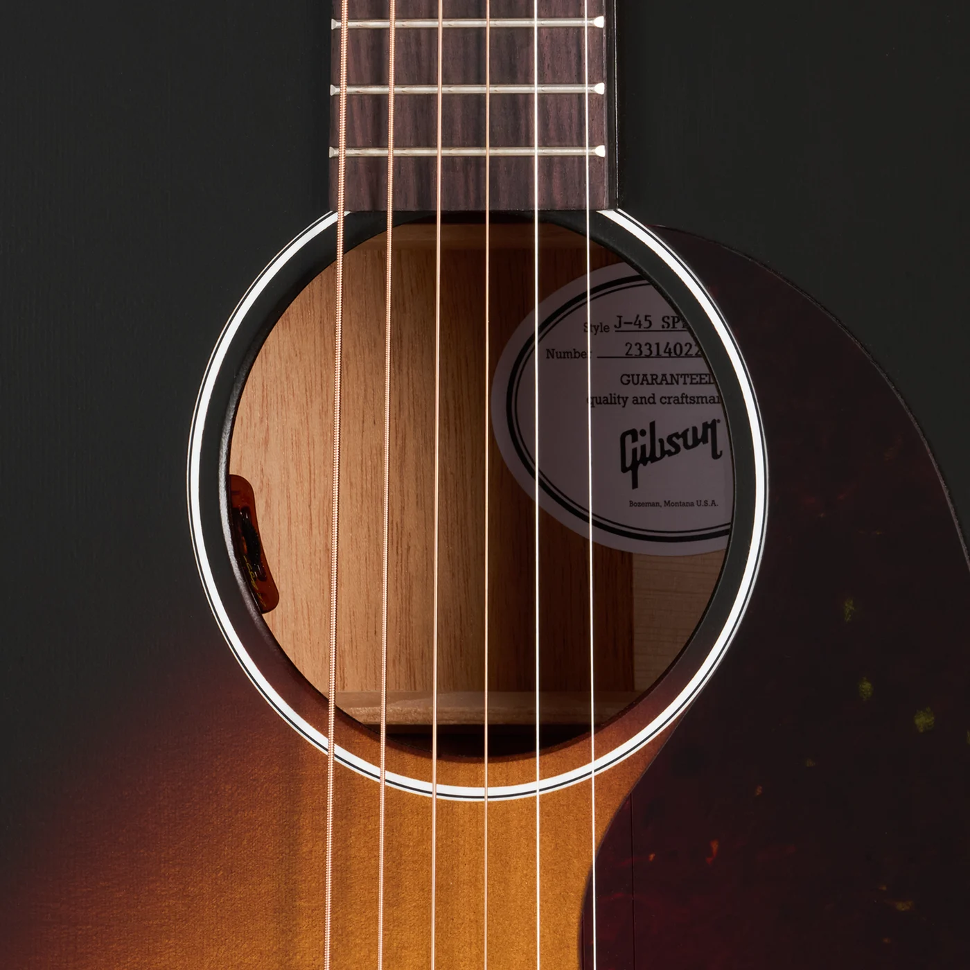 Gibson USA J-45 Special Satin Vintage Sunburst (MCRS45SPCVS)
