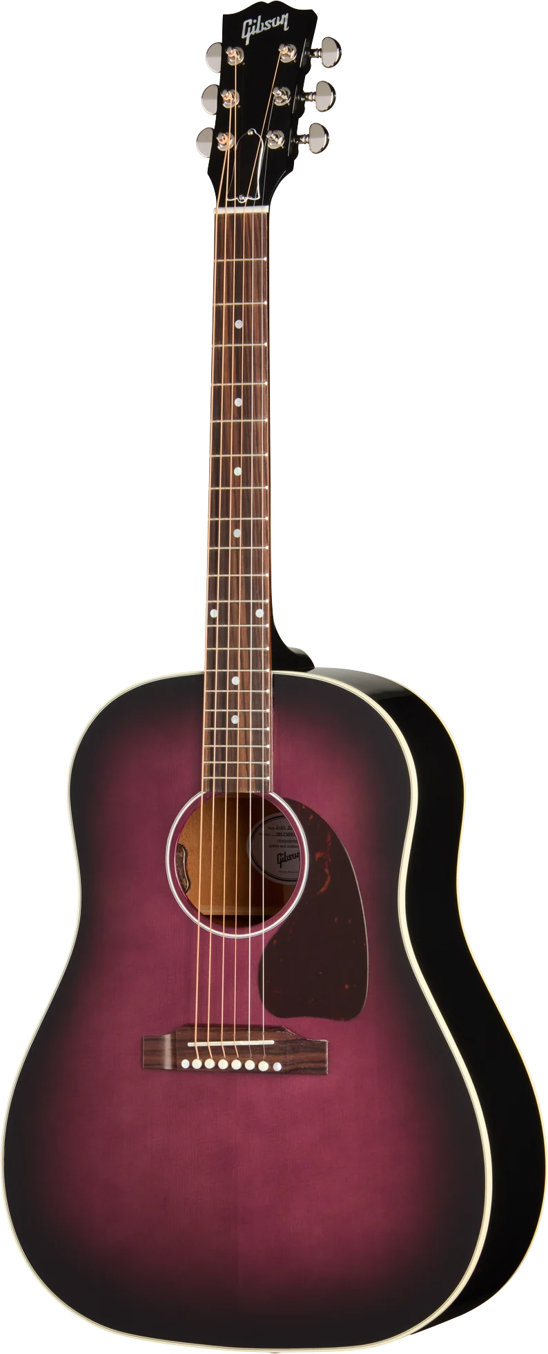 Gibson J-45 Standard, Purple Burst (MCRS45PB) 정면