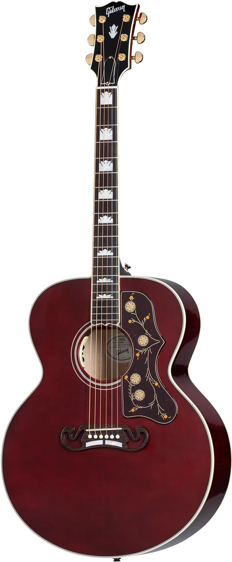 Gibson SJ-200 Standard, Wine Red (MCJB20WR) 정면