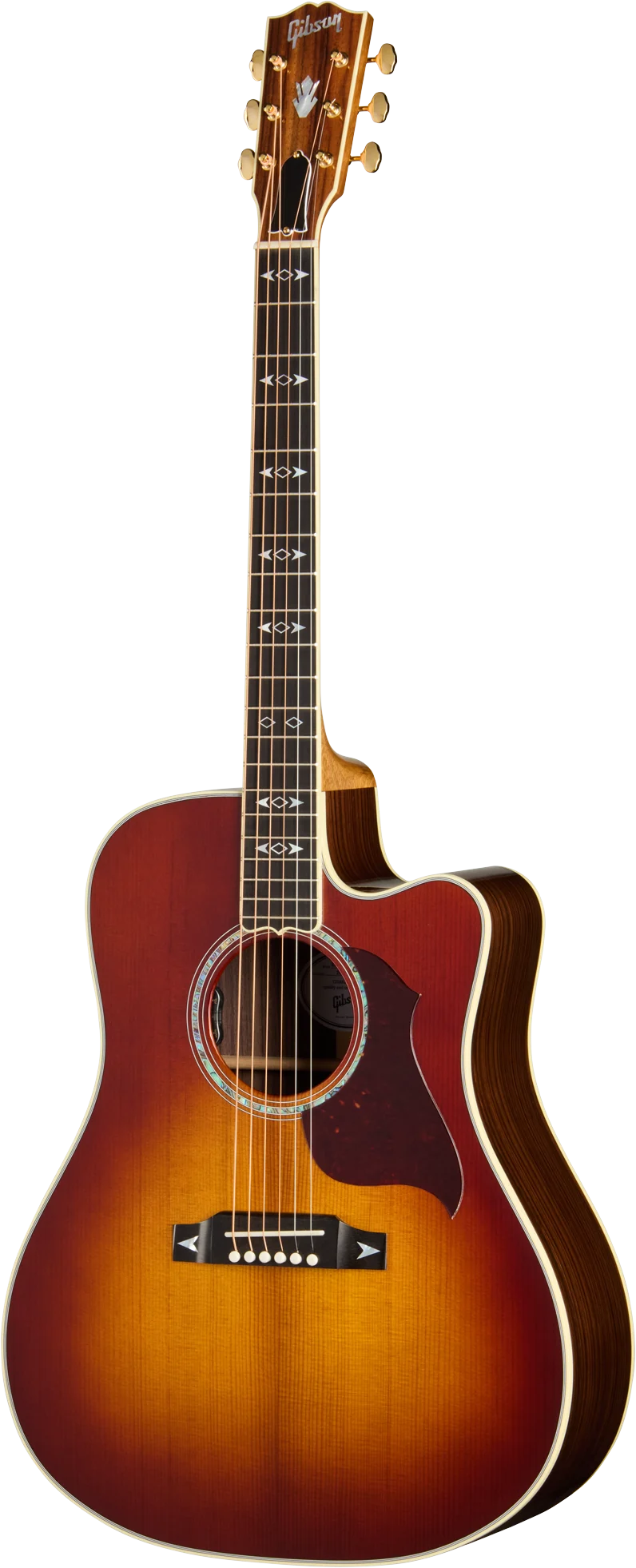 Gibson USA Songwriter Recording Artist EC Rosewood Burst (MCSSSCRARB)