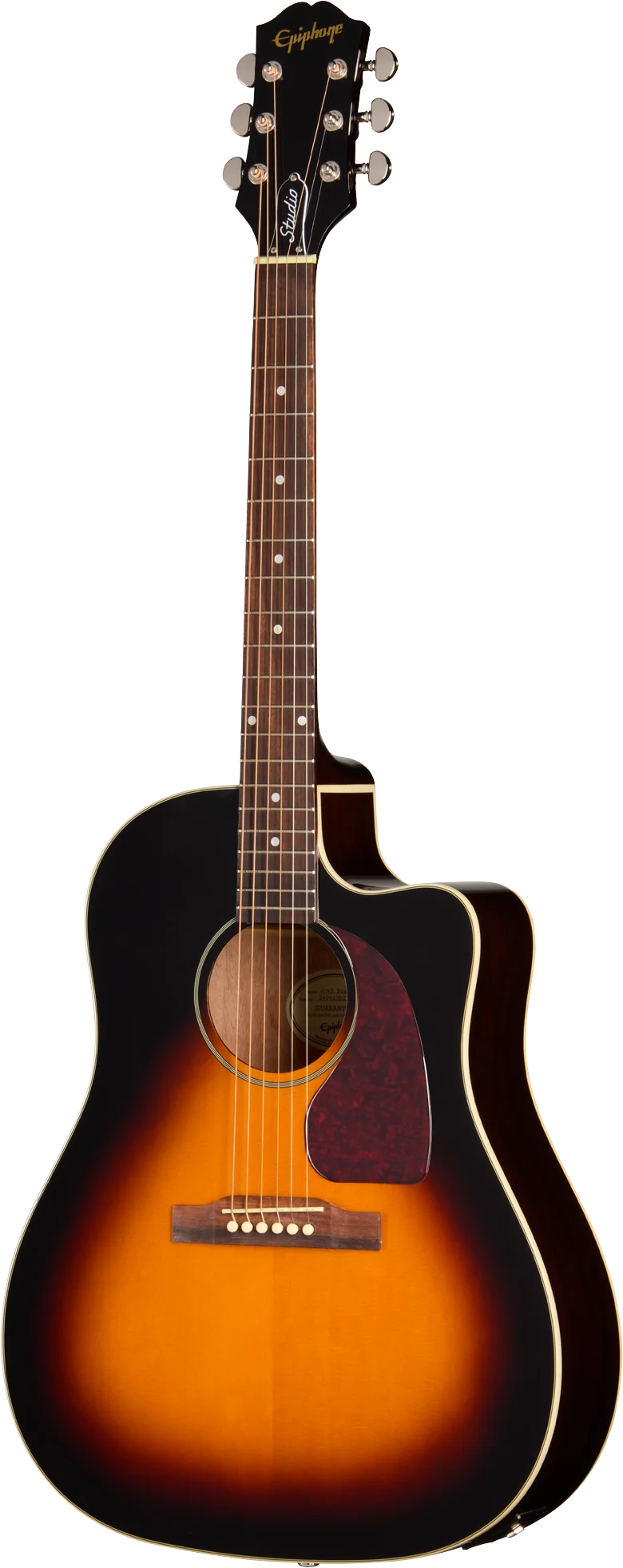 Epiphone 에피폰 어쿠스틱 기타 J-45 Studio EC Vintage Sunburst (EAS4CVSNH1)