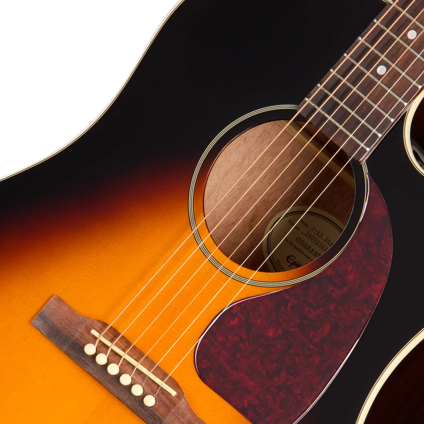 Epiphone 에피폰 어쿠스틱 기타 J-45 Studio EC Vintage Sunburst (EAS4CVSNH1)