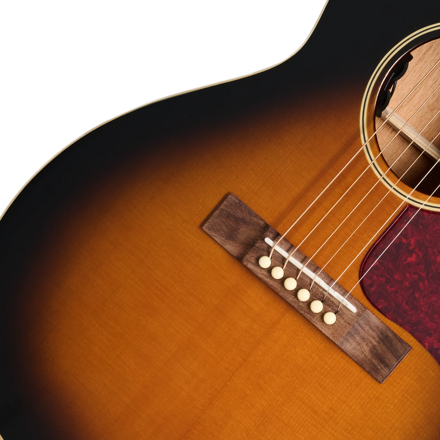 Epiphone L-00 Standard, Vintage Sunburst (EIALSVSNH1) 브리지