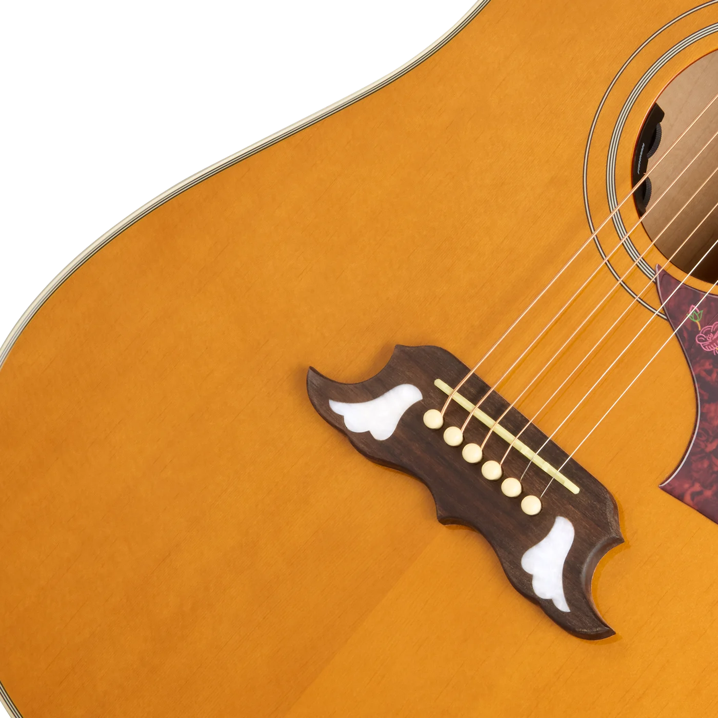 Epiphone Dove Studio, Natural (EASDVANNH1) 브리지