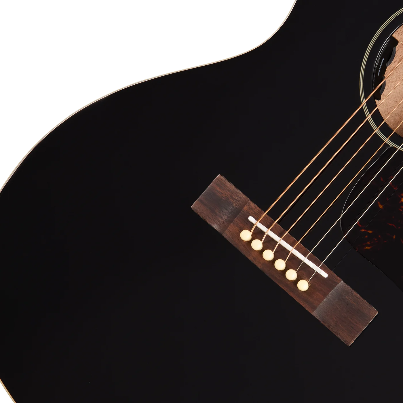 Epiphone Blues King Studio, Ebony (EASBKEBNH1) 브리지