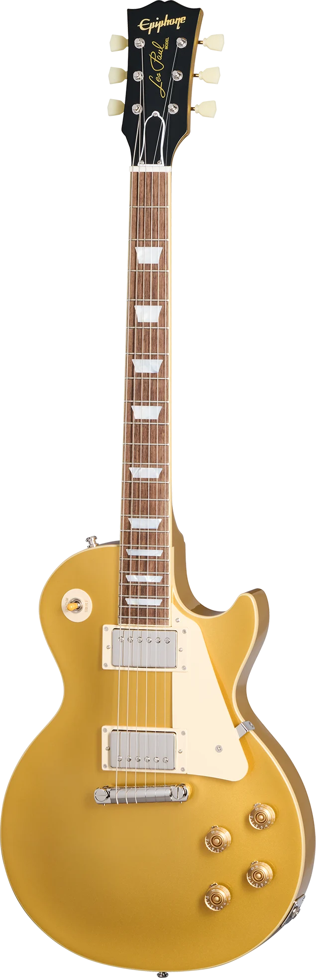 Epiphone Tak Matsumoto 1955 Les Paul Standard, Antique Gold, Exclusive (ECTM55AGNH3) 정면