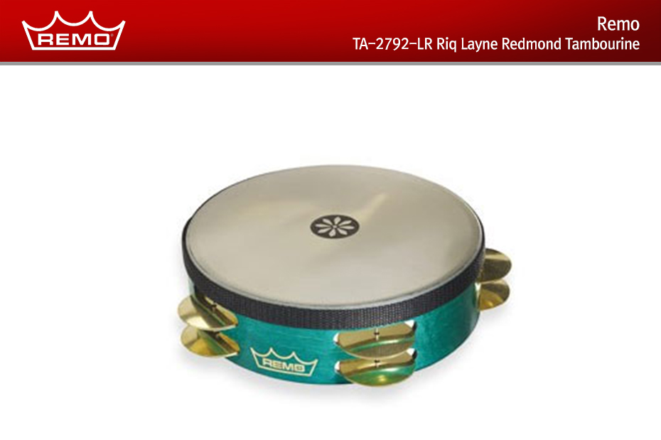 Remo 탬버린 Tar Riq Layne Redmond Tambourine TA-2792-LR(레모