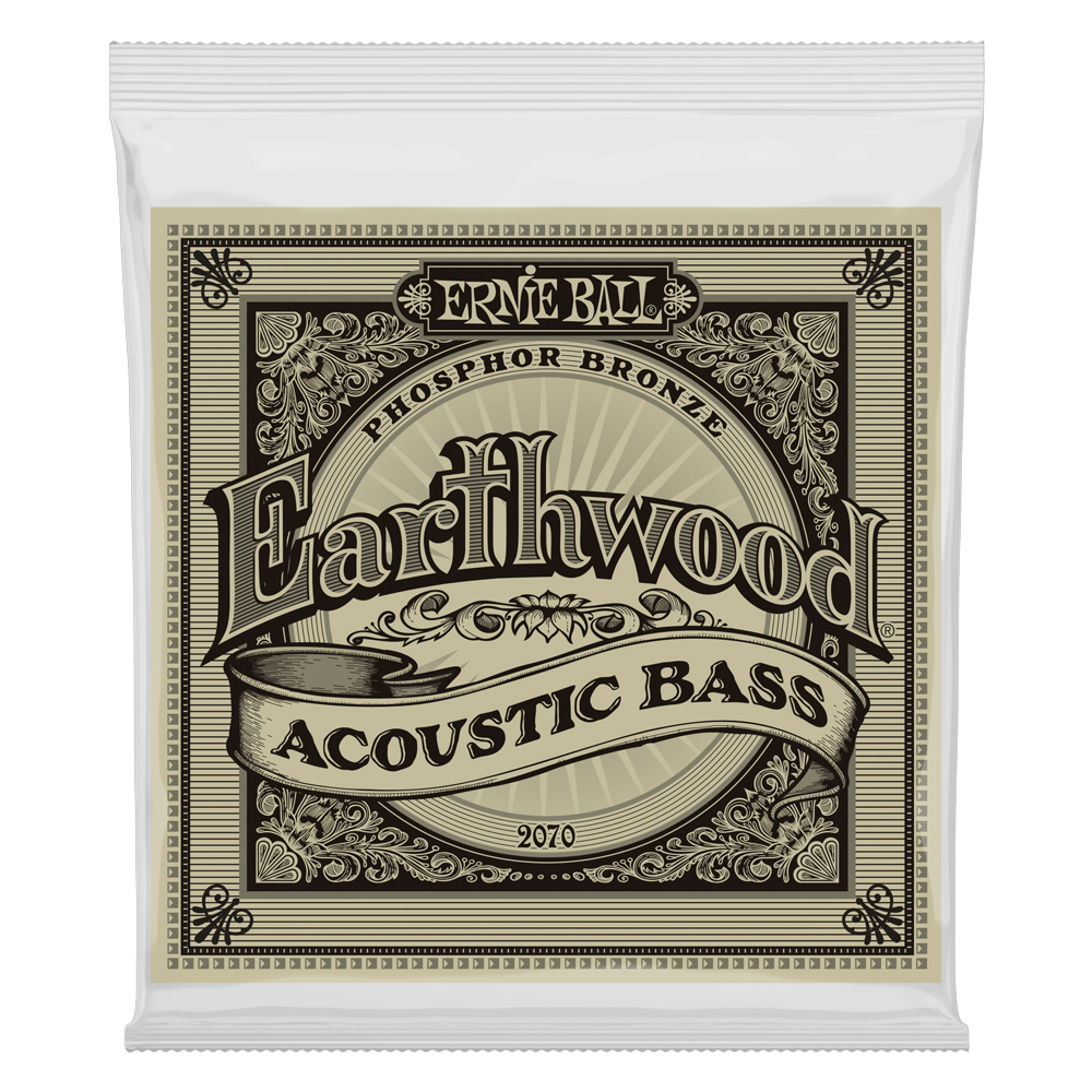 어니볼 Earthwood Phosphor Bronze Acoustic Bass 앞면