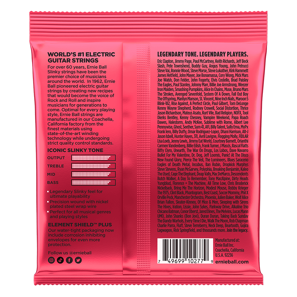 어니볼 Nickel Wound Electric Slinky 뒷면