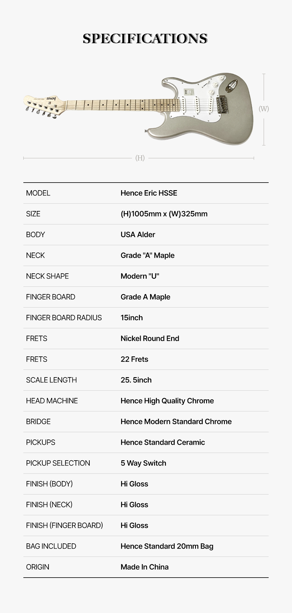 Hence Eric HSSE (헨스 스텐다드 일렉기타) 니켈그레이 1000 08.jpg
