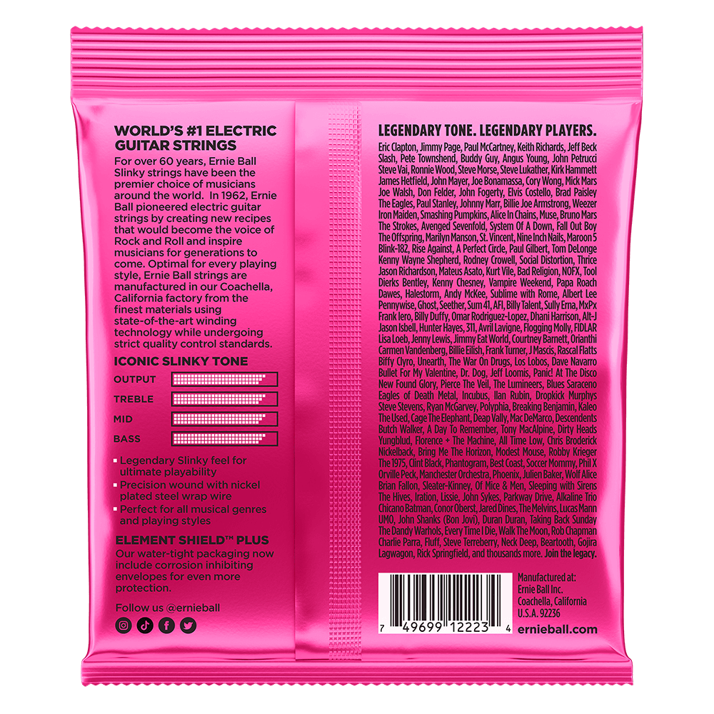 어니볼 Nickel Wound Electric Slinky 뒷면