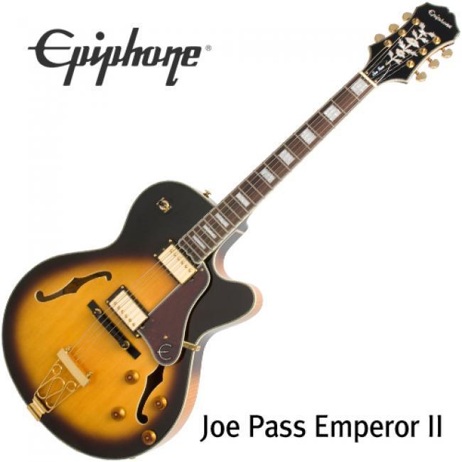 에피폰 Epiphone 일렉기타 Joe Pass Emperor II PRO Vintage Sunburst (ETEPVSGH1)