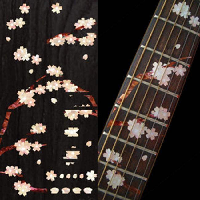 인레이 스티커 Inlay Stickers Fret Markers SAKURA/Cherry Blossom Tree No.11