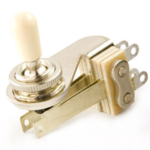 Gibson 픽업셀렉터 Toggle Switch L-Type w/Cream Switch Cap [PSTS-010]