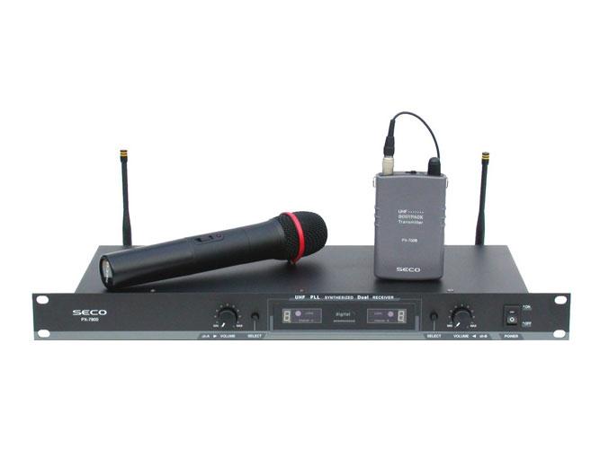 SECO PX-7800 SeriesUHF 무선마이크