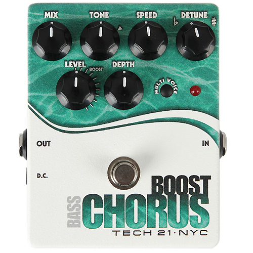 Tech 21 Boost Bass Chorus 부스트 베이스 코러스