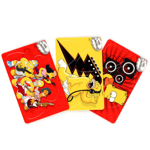 Grover Allman 피크 Simpson Pick Card 3Pack