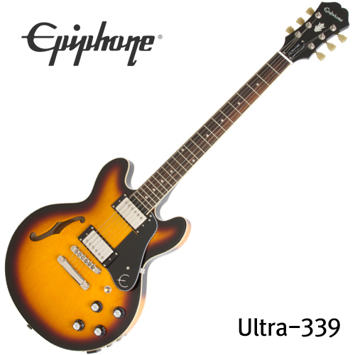 에피폰 Epiphone 일렉기타 Ultra-339 Vintage Sunburst (ET39VSNH1)