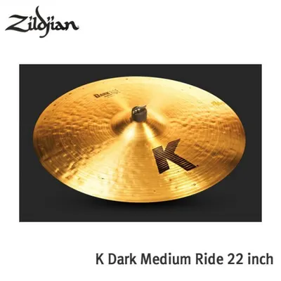 K Zildjian K Dark Medium Ride 22 inch