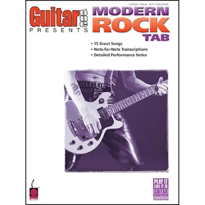 Guitar One Presents Modern Rock Tab  [02500409]
