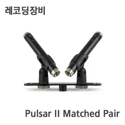 M-Audio Pulsar II Matched Pair 스몰 다이어프램 스튜디오 콘덴서 마이크