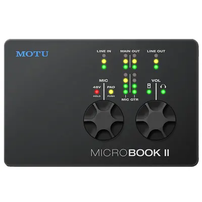 Motu Microbook 2 오디오 인터페이스