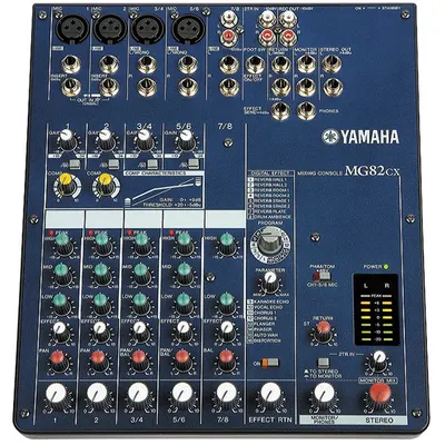 Yamaha 아날로그 믹서 MG 82C