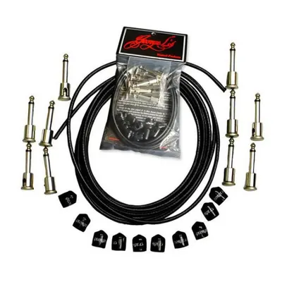 George Ls Effects Board Kit 페달용 패치 케이블 세트 (155 Effects Kit)