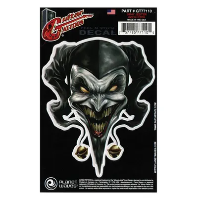 Planet Waves Guitar Tattoos Gray Jester (GT77110)