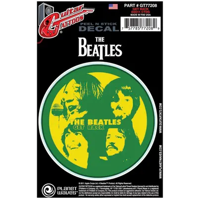 Planet Waves Guitar Tattoos Get Back (GT77208)