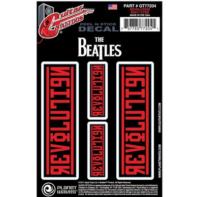 Planet Waves Guitar Tattoos Revolution (GT77204)