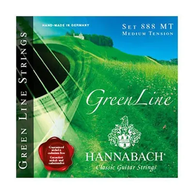 Hannabach 클래식기타 스트링 Green Line [888MT]