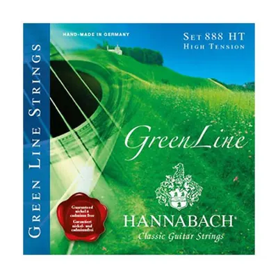 Hannabach 클래식기타 스트링 Green Line [888HT]