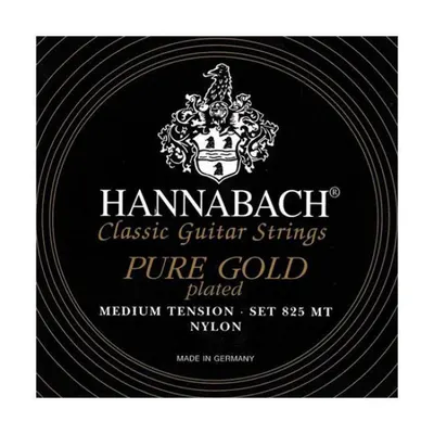 Hannabach 클래식기타 스트링 Gold Plated [825MT]