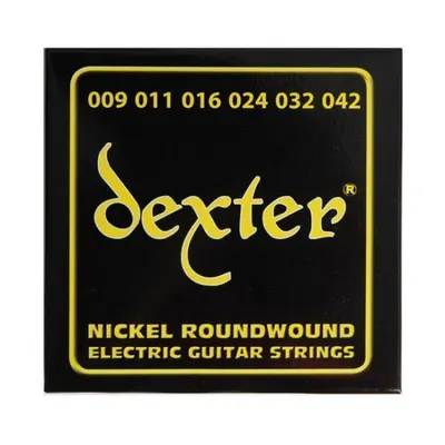Dexter 일렉기타 스트링 009 게이지 [Set 0942] (009-042)