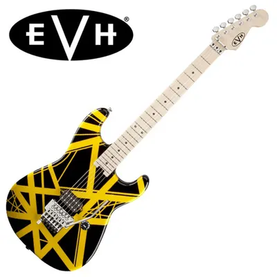 EVH 일렉기타 STRIPED Series - Black with Yellow
