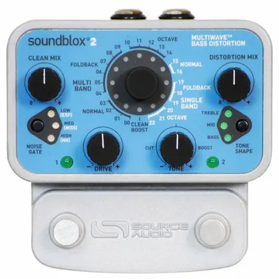 [노마진세일] Source Audio 베이스이펙터 Soundblox 2 Multiwave Bass Distortion (베이스전용)