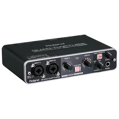 ROLAND QUAD CAPTURE 4X4 오디오 인터페이스 (UA-55)