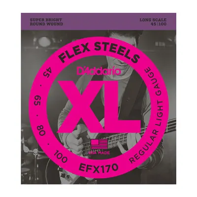 Daddario 베이스기타 스트링 Flex Steels [EFX170] (045-100)